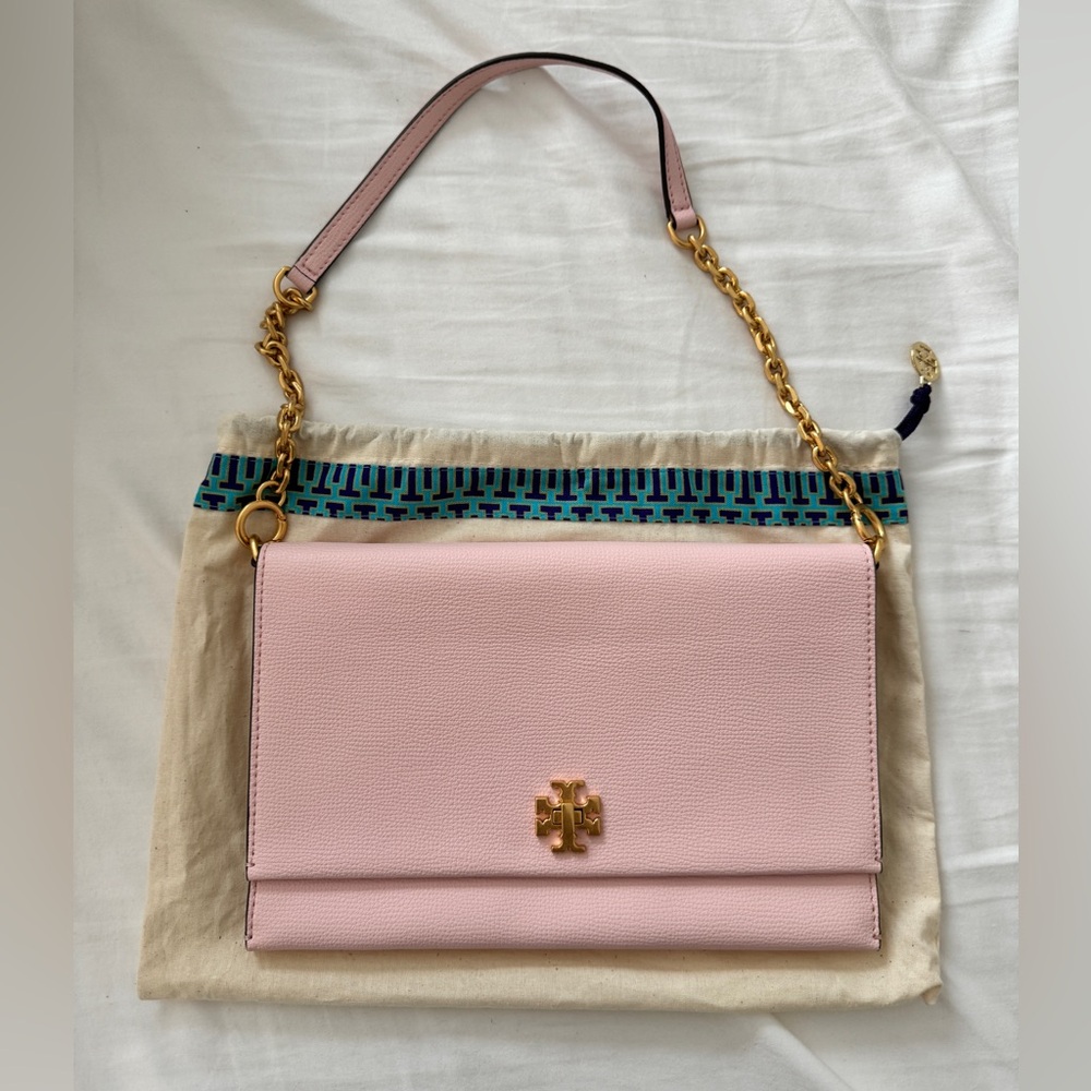Tory Burch Opulent Pink Kira Clutch